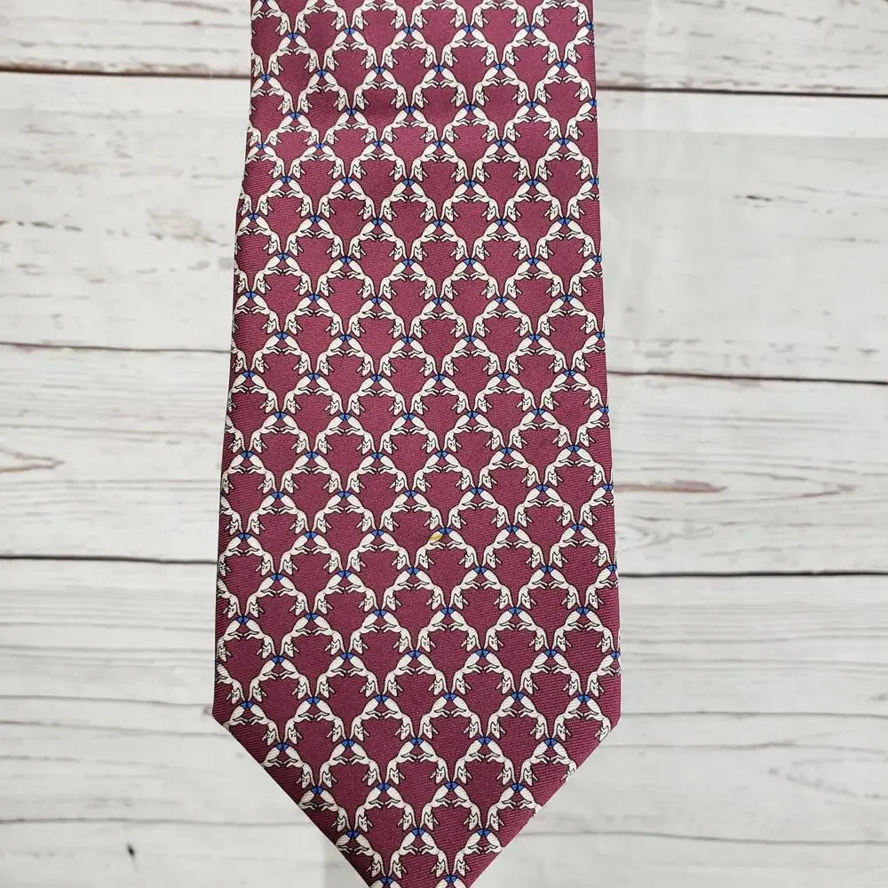 Cremieux Men's 100%Silk Handmade Geometric Neck Tie